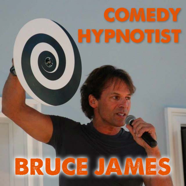 Dinner & Show – Comedy Hypnotist Bruce James Aug. 19