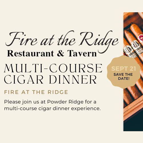 Cigar Dinner at Fire at the Ridge